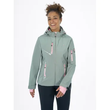 Туристическо Яке AULP NELKA SOFTSHELL F Lichen