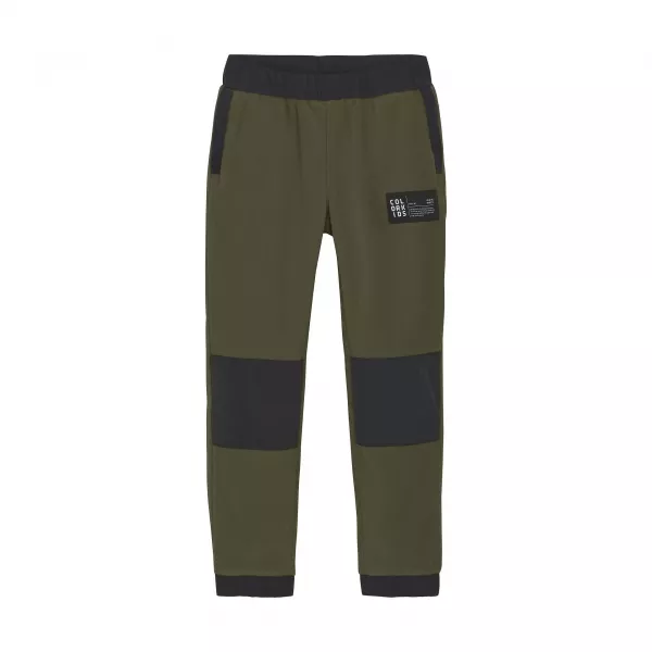 Детски Панталон Color Kids Fleece Pants Khaki