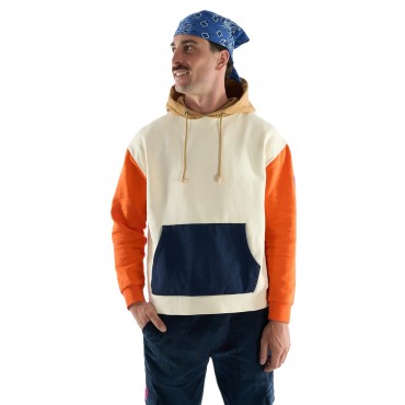 Суитшърт Degre7 GRAVELOTTE OFF WHITE