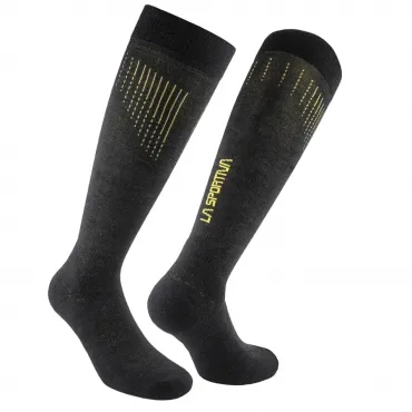 Чорапи La Sportiva Wool Thermo Socks Black/Yellow Чорапи La Sportiva Wool Thermo Socks Black/Yellow