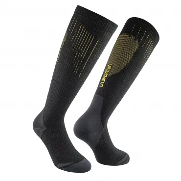 Чорапи La Sportiva Wool Tech Socks Black/Yellow Чорапи La Sportiva Wool Tech Socks Black/Yellow