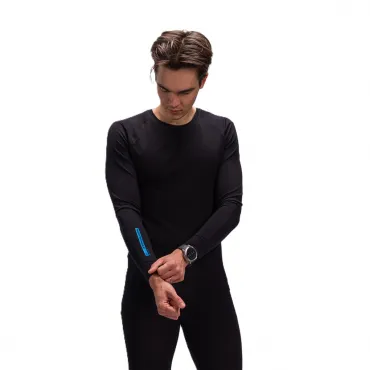 Термобельо Блуза Northfinder men's base layer merino ED Blk