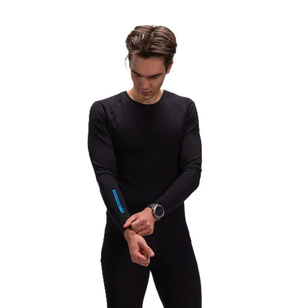 Термобельо Блуза Northfinder men's base layer merino ED Blk