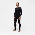 Термобельо Блуза Northfinder men's base layer merino ED Blk