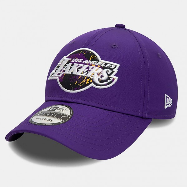 Шапка с козирка New Era PRINT INFILL 9FORTY® LOS ANGELES LAKERS TRP