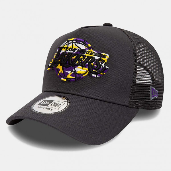 Шапка с козирка New Era TEAM CAMO INFILL TRUCKER LOS ANGELES LAKERS GRH