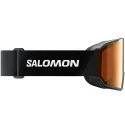 Унисекс Ски Сноуборд Маска Очила Salomon S/VIEW 3 ACCESS BLK/T.Orange