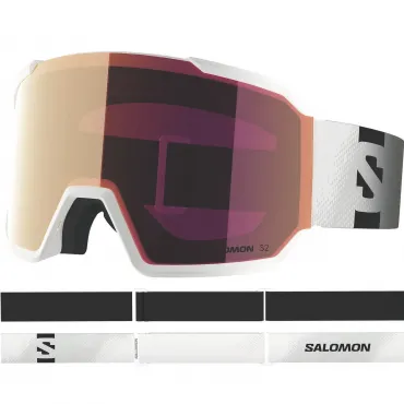 Ски Очила Salomon S/VIEW 3 Wh/Ruby