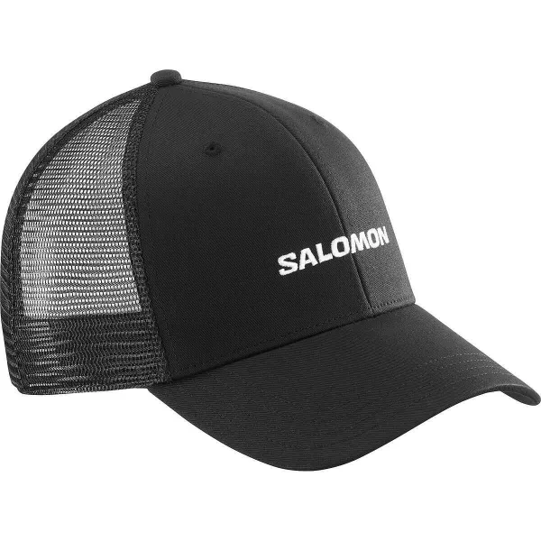 Лятна Шапка с Козирка Salomon TRUCKER U DEEP BLACK