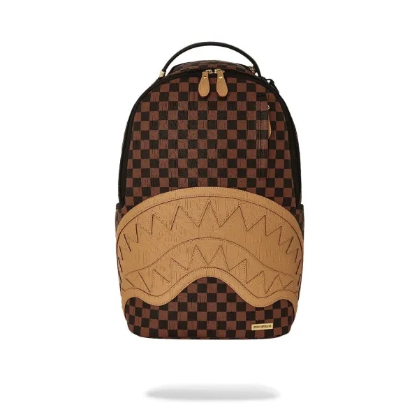 Раница SPRAYGROUND EMBOSSED CHECK BROWN