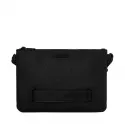 Чанта SPRAYGROUND BLACKED OUT EMBOSSED GOLD TOOTH CROSSOVER CLUTCH