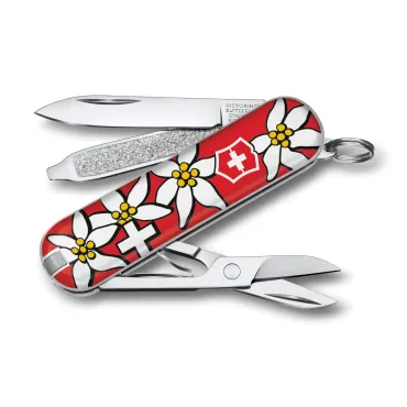 Швейцарски Джобен Нож Victorinox Classic SD Edelweiss Швейцарски Джобен Нож Victorinox Classic SD Edelweiss