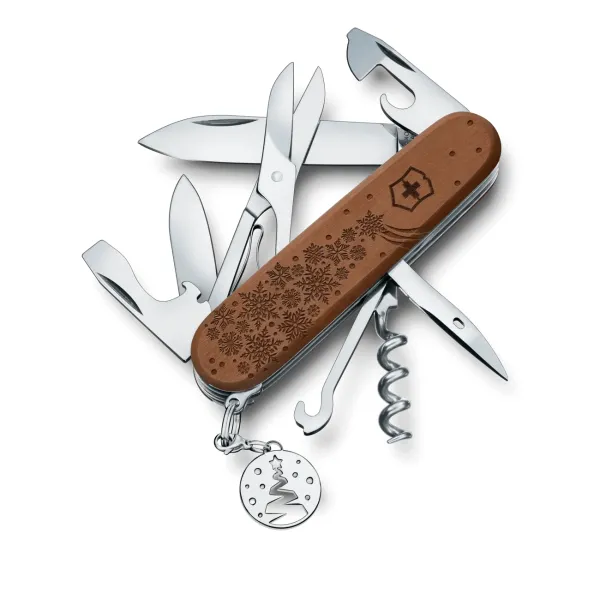 Швейцарски Джобен Нож Victorinox Climber Wood Winter Magic Limited Edition 2025