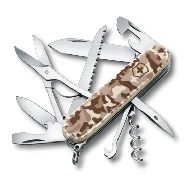 Швейцарски Джобен Нож Victorinox Huntsman beige/brown dst camflage