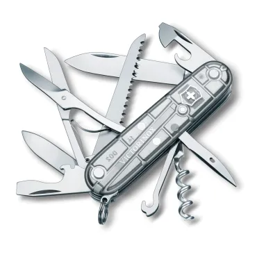 Швейцарски Джобен Нож Victorinox Huntsman Silver tech Швейцарски Джобен Нож Victorinox Huntsman Silver tech