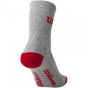 Чорапи 3PP Wilson Boys H&T crew White/navy Grey mel/Tango red Navy/grey mel